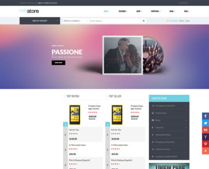 wordpress cd dvd themes