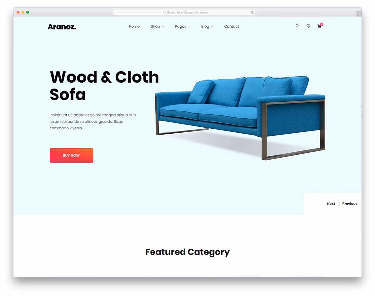 Aranoz Free Template