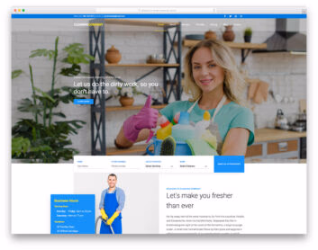 Cleaning Company Free Template