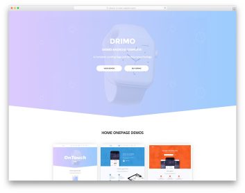 Drimo free multi purpose template