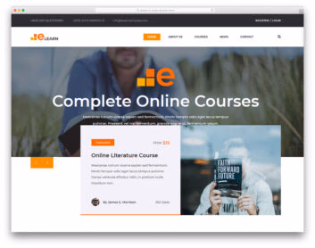 elearn free template
