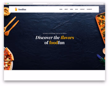 foodfun free template