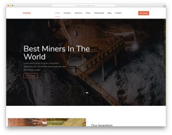 miners free template