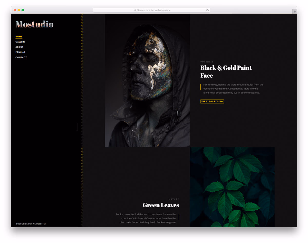 Mostudio Free Template