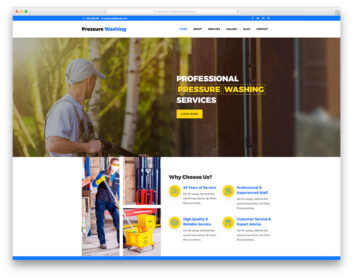 Pressurewashing Free Template