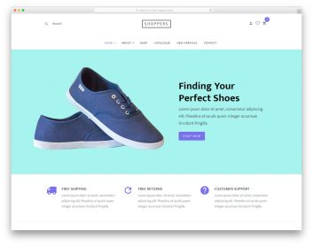 shoppers free template