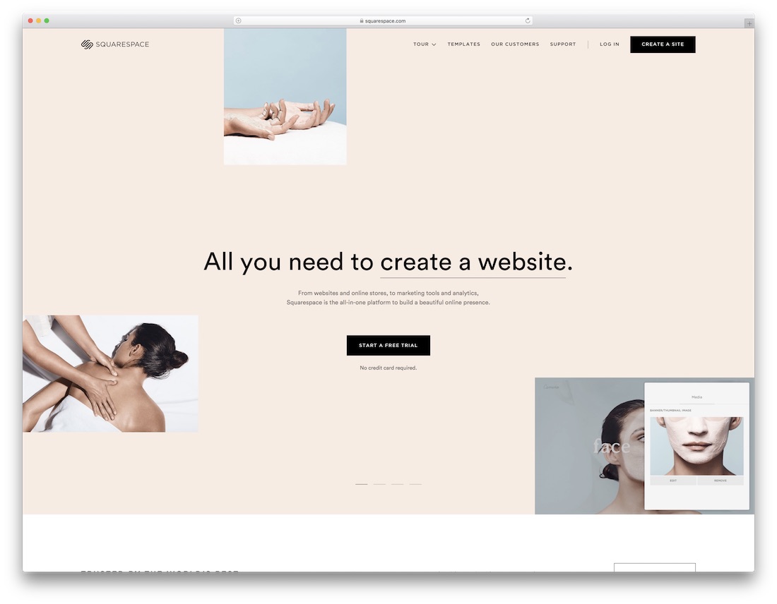 squarespace best small business website builder