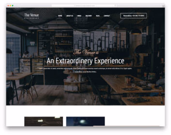 thevenue free template